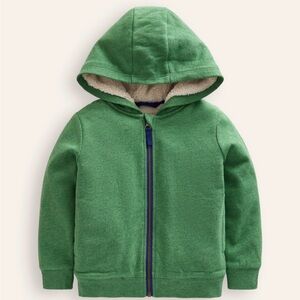Mini Boden Shaggy-Lined Hoodie